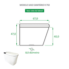 Vaso Sanitário Inteligente Reno R 750