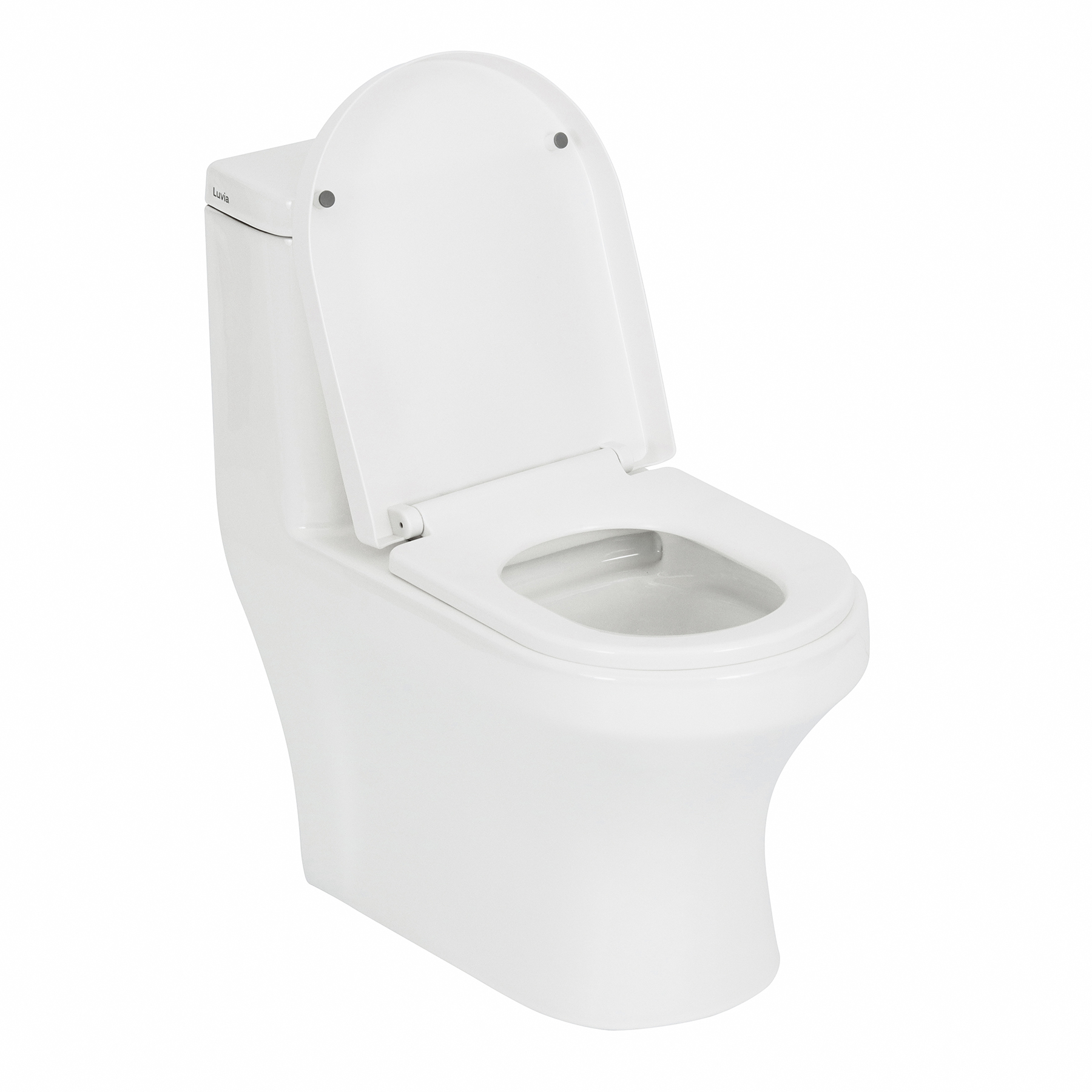 Vaso Sanitário Monobloco Branco Duplo Acionamento 3/6L Vertical Vittoria, Luvia