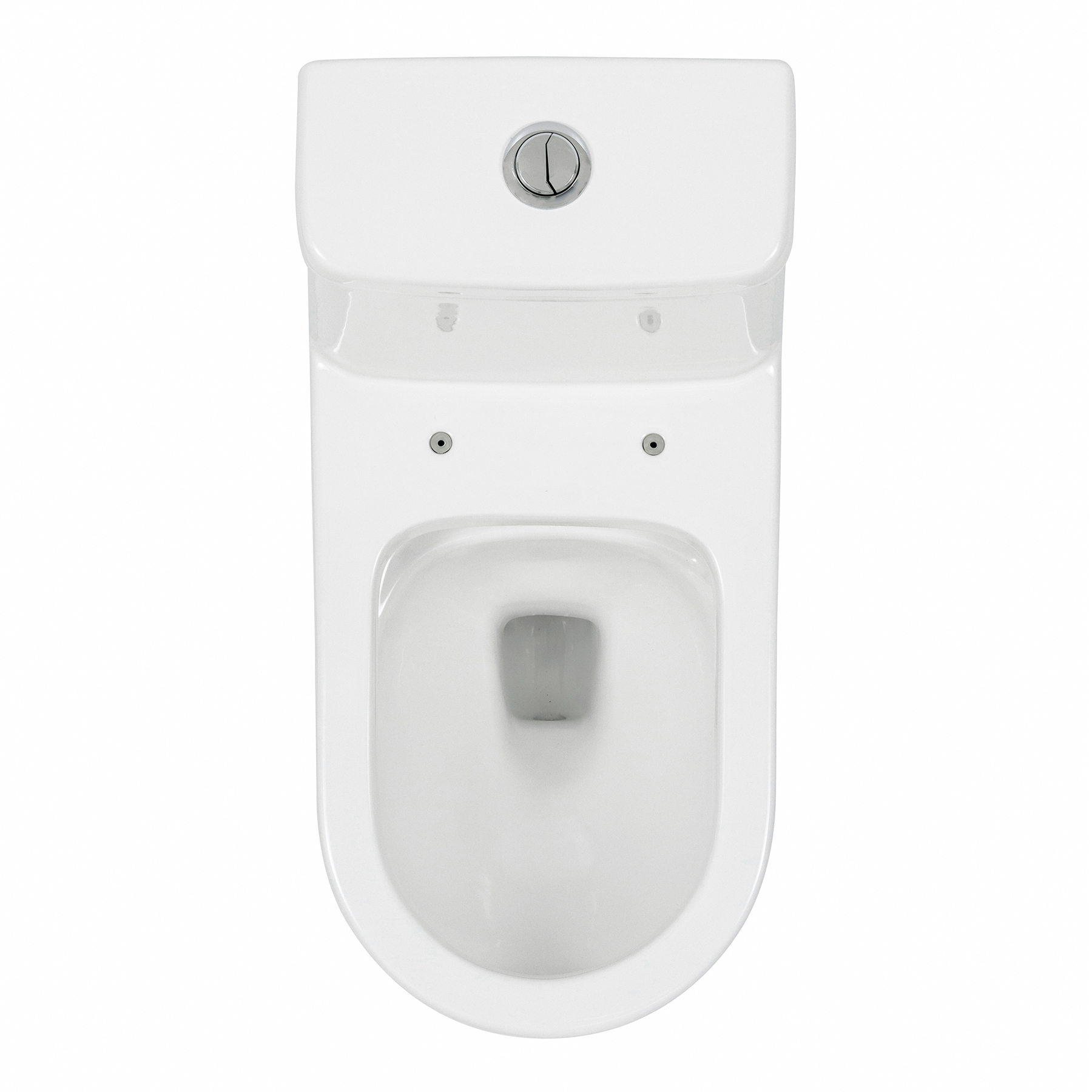 Vaso Sanitário Monobloco Branco Duplo Acionamento 3/6L Vertical Vittoria, Luvia