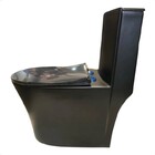 Vaso Sanitário Monobloco  Com Assento Suave - Preto