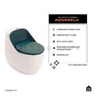 Vaso Sanitário Monobloco Caixa Acoplada Privada Aquarela Ping