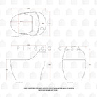 Vaso Sanitário Monobloco Caixa Acoplada Privada Aquarela Ping