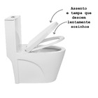 Vaso Sanitário Monobloco Caixa Acoplada Privada Barcelona