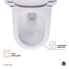 Vaso Sanitário Monobloco Caixa Acoplada Privada Barita Pingoo