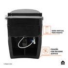 Vaso Sanitário Monobloco Caixa Acoplada Privada Bidê Celestit