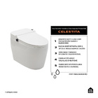 Vaso Sanitário Monobloco Caixa Acoplada Privada Bidê Celestit