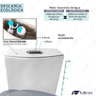 Vaso Sanitário Monobloco Completo Branco - Caixa Acoplada Pri