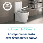 Vaso Sanitário Monobloco Completo Branco - Caixa Acoplada Pri