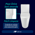 Vaso Sanitário Monobloco Completo Branco - Caixa Acoplada Pri