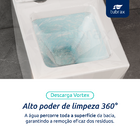 Vaso Sanitário Monobloco Completo - Caixa Acoplada Privada Di