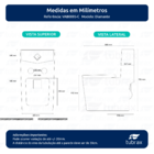 Vaso Sanitário Monobloco Completo - Caixa Acoplada Privada Di