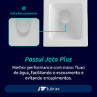 Vaso Sanitário Monobloco Completo - Caixa Acoplada Privada Di