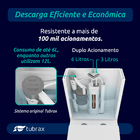 Vaso Sanitário Monobloco Completo - Caixa Acoplada Privada Di