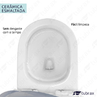 Vaso Sanitário Monobloco Completo - Caixa Acoplada Privada Na