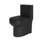 Vaso Sanitário Monobloco Para Banheiro Eva - Fabribam Preto F