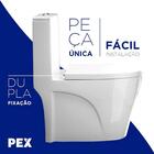 Vaso Sanitário Monobloco Pex Magnus Produzido Em Cerâmica