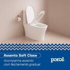Vaso Sanitário Monobloco Porcê Abstratus Privada Com Assento