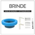 Vaso Sanitário Monobloco Prisma Quadrado Griff Inox