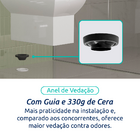 Vaso Sanitário Monobloco Produzido Em Cerâmica Com Acessórios