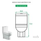 Vaso Sanitário Monobloco Reno R 250