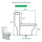 Vaso Sanitário Monobloco Reno R 250