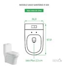 Vaso Sanitário Monobloco Reno R 500