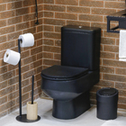 Vaso Sanitário para Caixa Acoplada Saída Vertical Carrara Ébano Deca