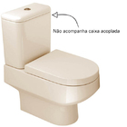 Vaso Sanitário para Caixa Acoplada Creme Carrara Deca