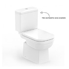 Vaso Sanitário para Caixa Acoplada Saída Vertical Elite Branco Celite