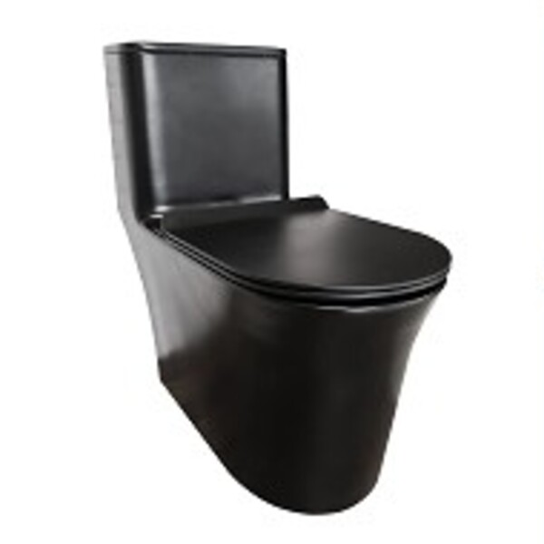 Vaso Sanitário Preto Fosco Reno R 800