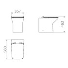 Vaso Sanitário Saída Vertical DocolStillo Branco Docol