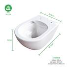 Vaso Sanitário Suspenso Em Louça - Luxo E Sofisticação