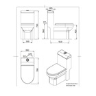 Vaso Sanitário Turim Branco