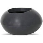 Vaso Seixos 18x19 Cm Preto Vasart