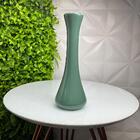 Vaso Solitário De Cerâmica Moderno Na Cor Verde Menta