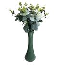 Vaso Solitário Na Cor Verde Menta De Cerâmica Moderno