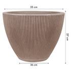 Vaso Sp27 (33x27) Antique Castanho Vasart