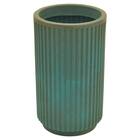 Vaso Sp27 Cilindro (20x35) Verde Artstone Vasart