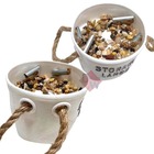 Vaso Storage Large Branco Para Decoração