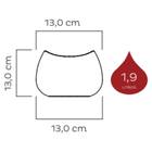 Vaso Texturizado Oval 12 (1,9l) Cor Ferrugem Nutriplan