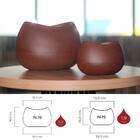 Vaso Texturizado Oval 12 (1,9l) Cor Ferrugem Nutriplan