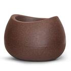 Vaso Texturizado Oval 12 (1,9l) Cor Ferrugem Nutriplan