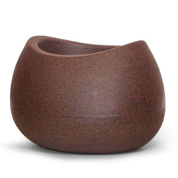 Vaso Texturizado Oval 12 (1,9l) Cor Ferrugem Nutriplan