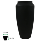 Vaso Thai 58 Preto Absoluto