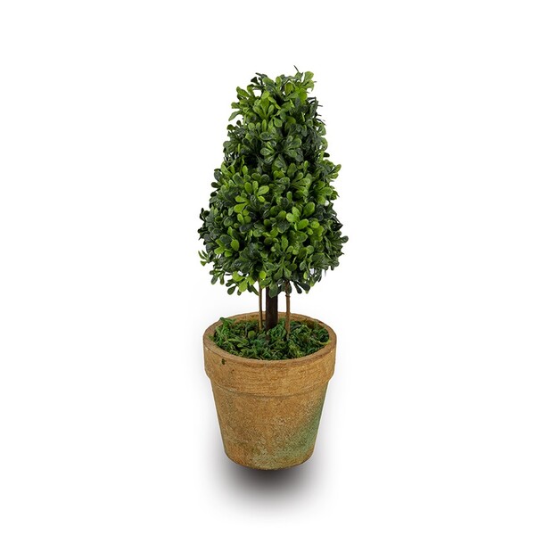 LEMAX 34965 - Quatre Arbres Sculptés En Pot : Topiaire Lot De 4 728162349651
