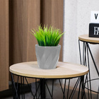 Vaso Torcido Decorativo Cinza 8 5x9 5 Cm F04 - D'rossi