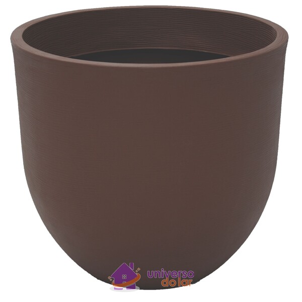 Vaso Tramontina Laos Em Polietileno Marrom 67 Cm Tramontina