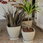 Vaso Trapezoidal 30x37cm Polietileno Sem Prato Fibrarte