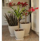 Vaso Trapezoidal 40x45cm Polietileno Sem Prato Fibrarte