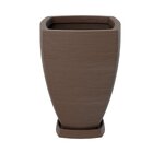 Vaso Trapezoidal 50x50cm Polietileno Sem Prato Fibrarte